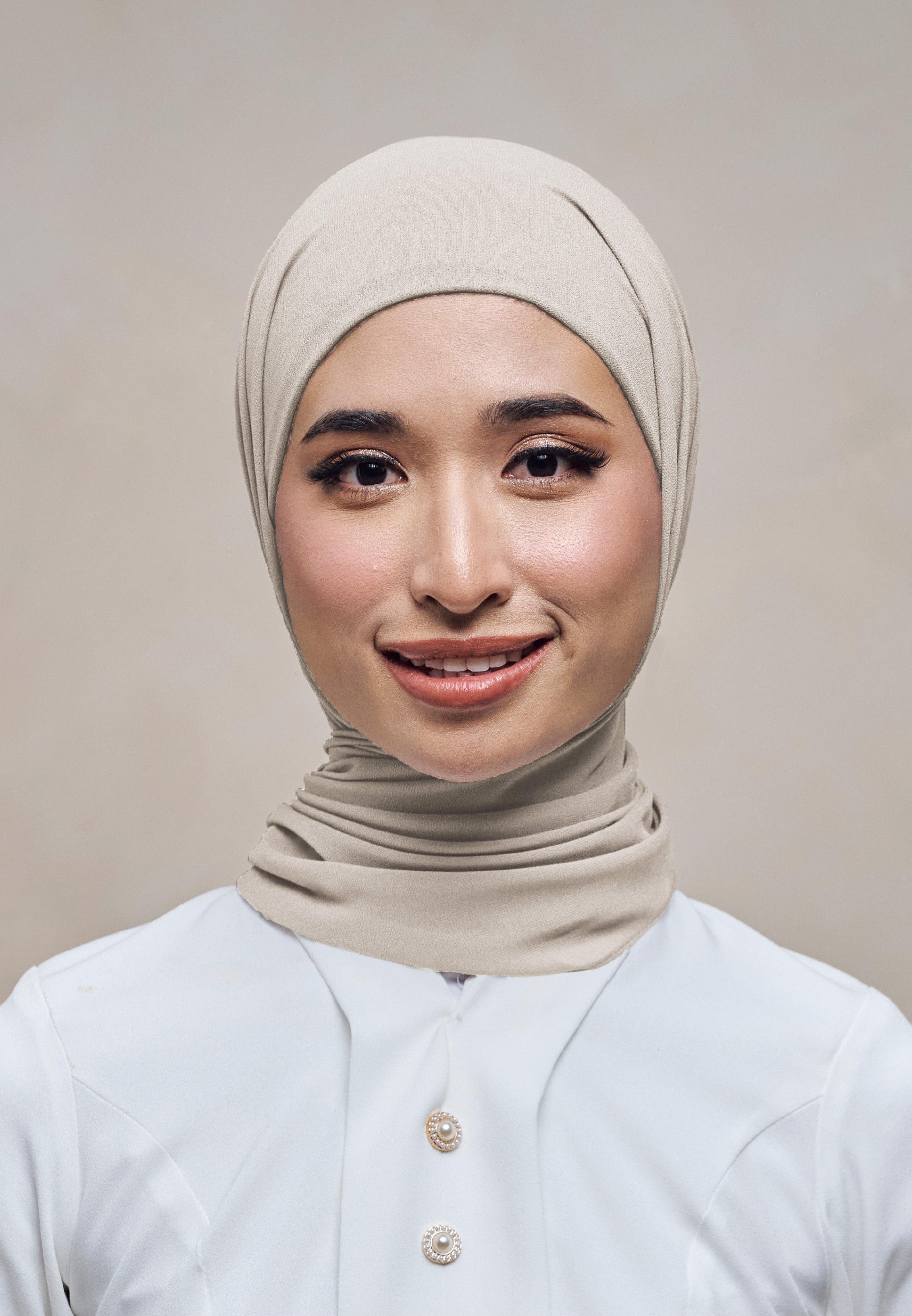 ELZA INSTANT BAWAL - WARM BEIGE