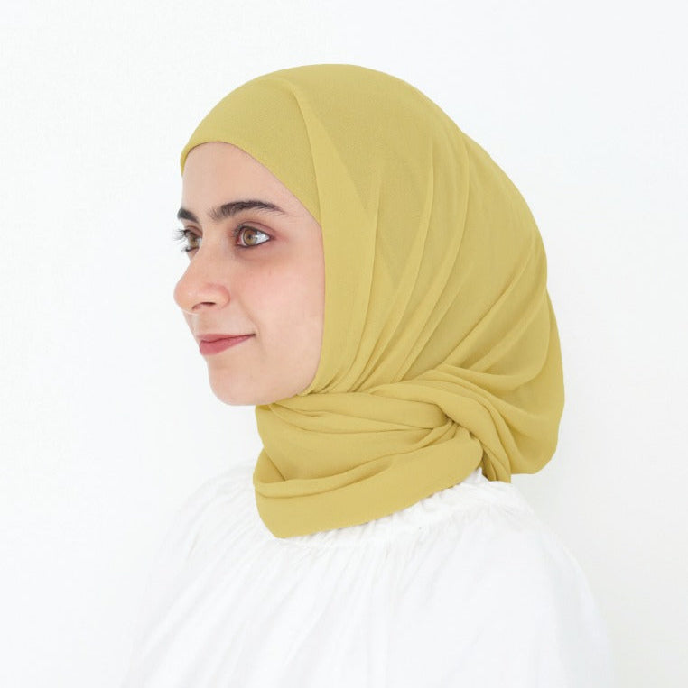 ELZA INSTANT SHAWL - HONEY