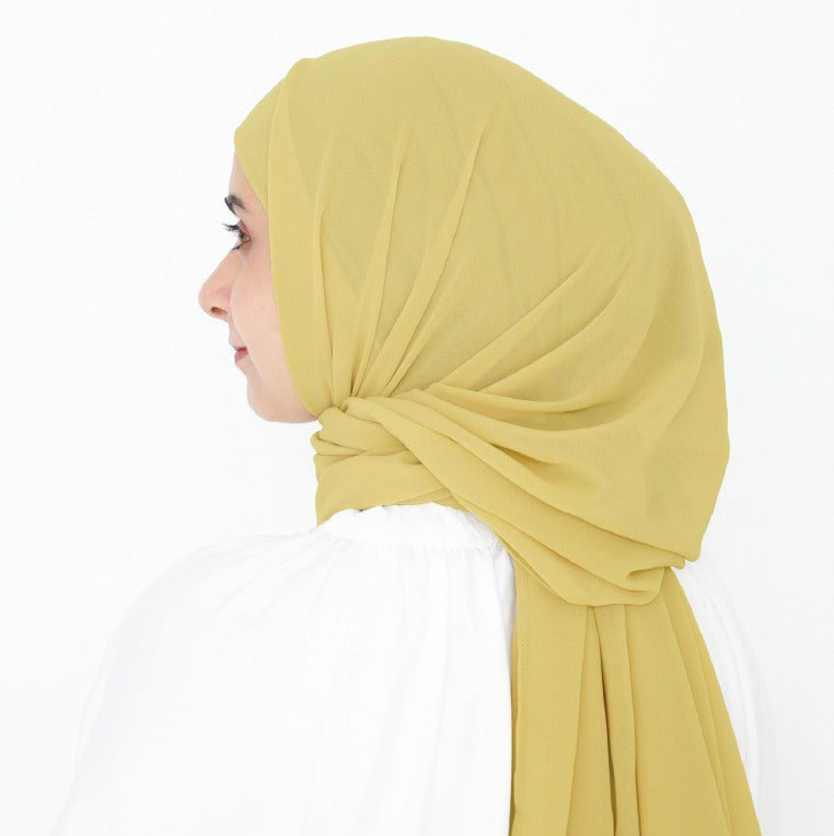 ELZA INSTANT SHAWL - HONEY