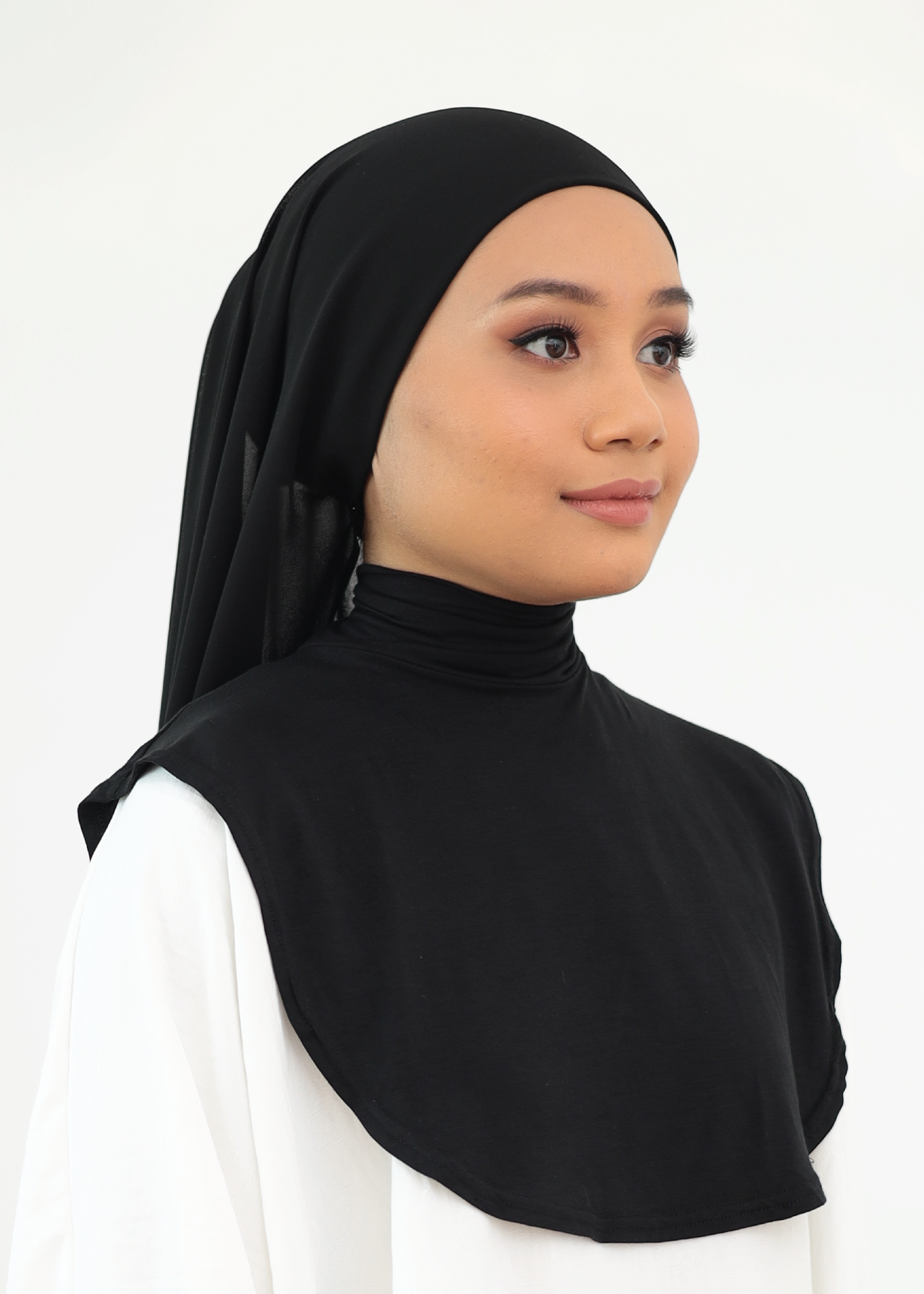 HALF TURTLE INNERNECK - BLACK