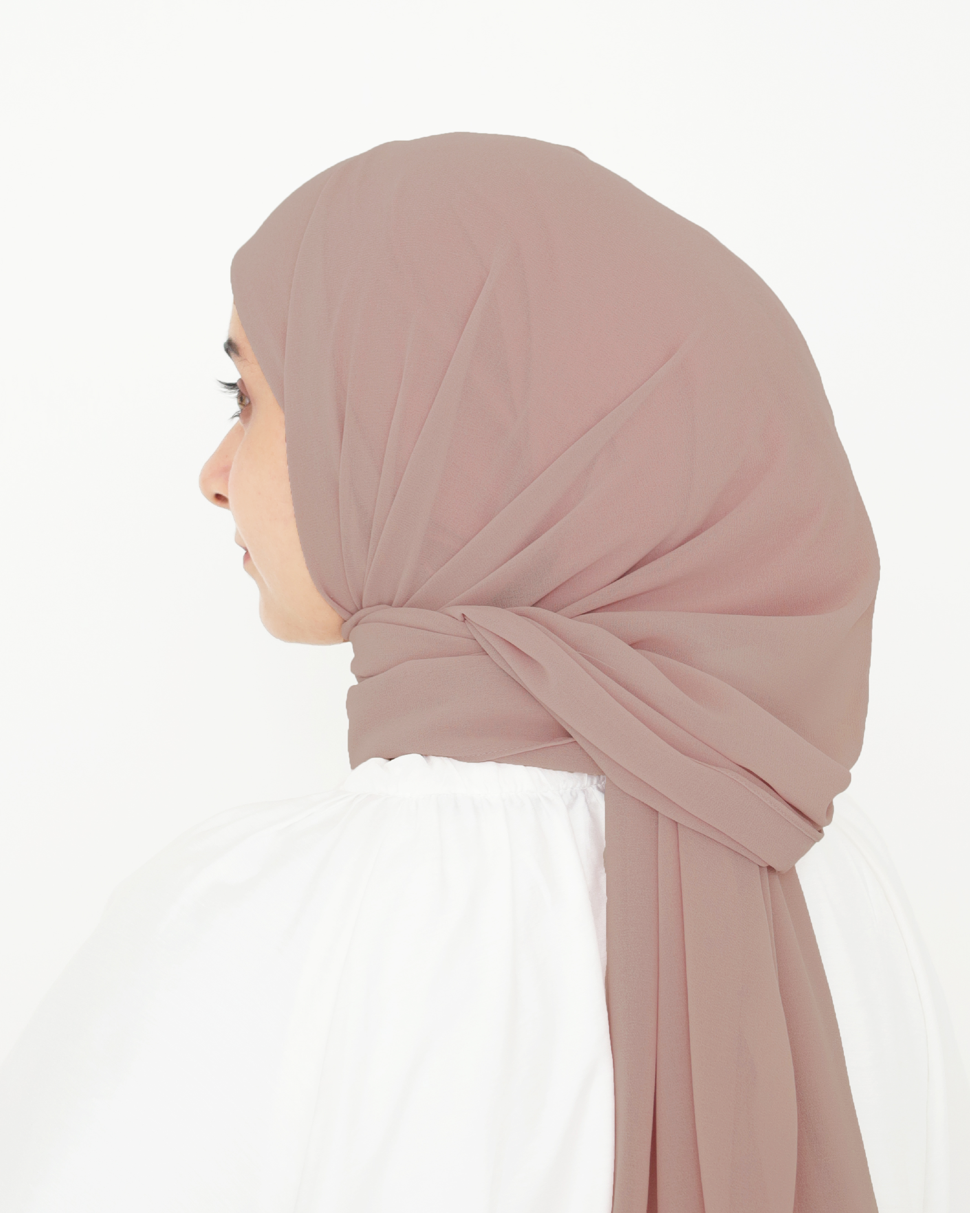 ELZA INSTANT SHAWL - ASH COCOA