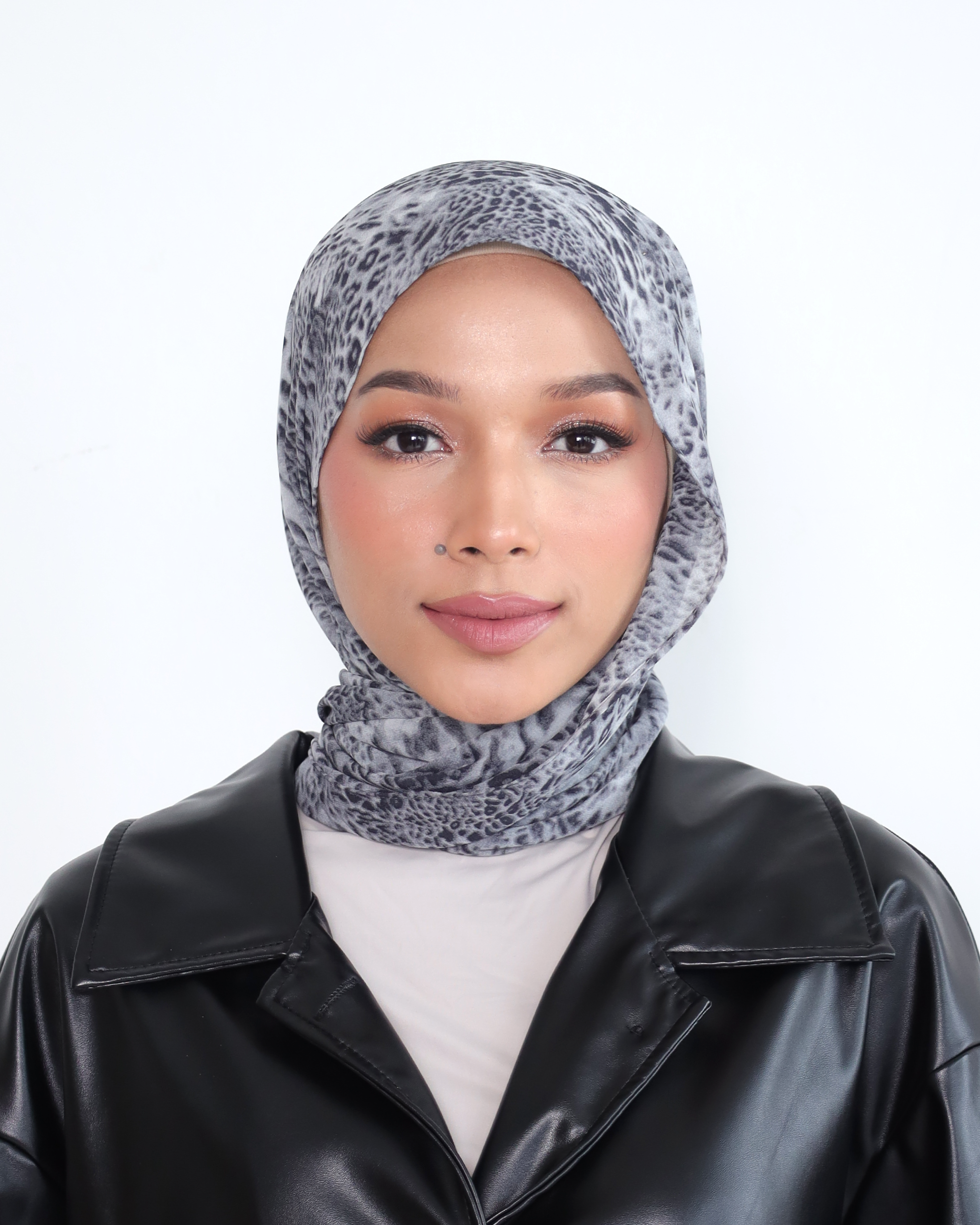 (NO INNER) ANIMARA PRINTED SHAWL IN ASHMERE