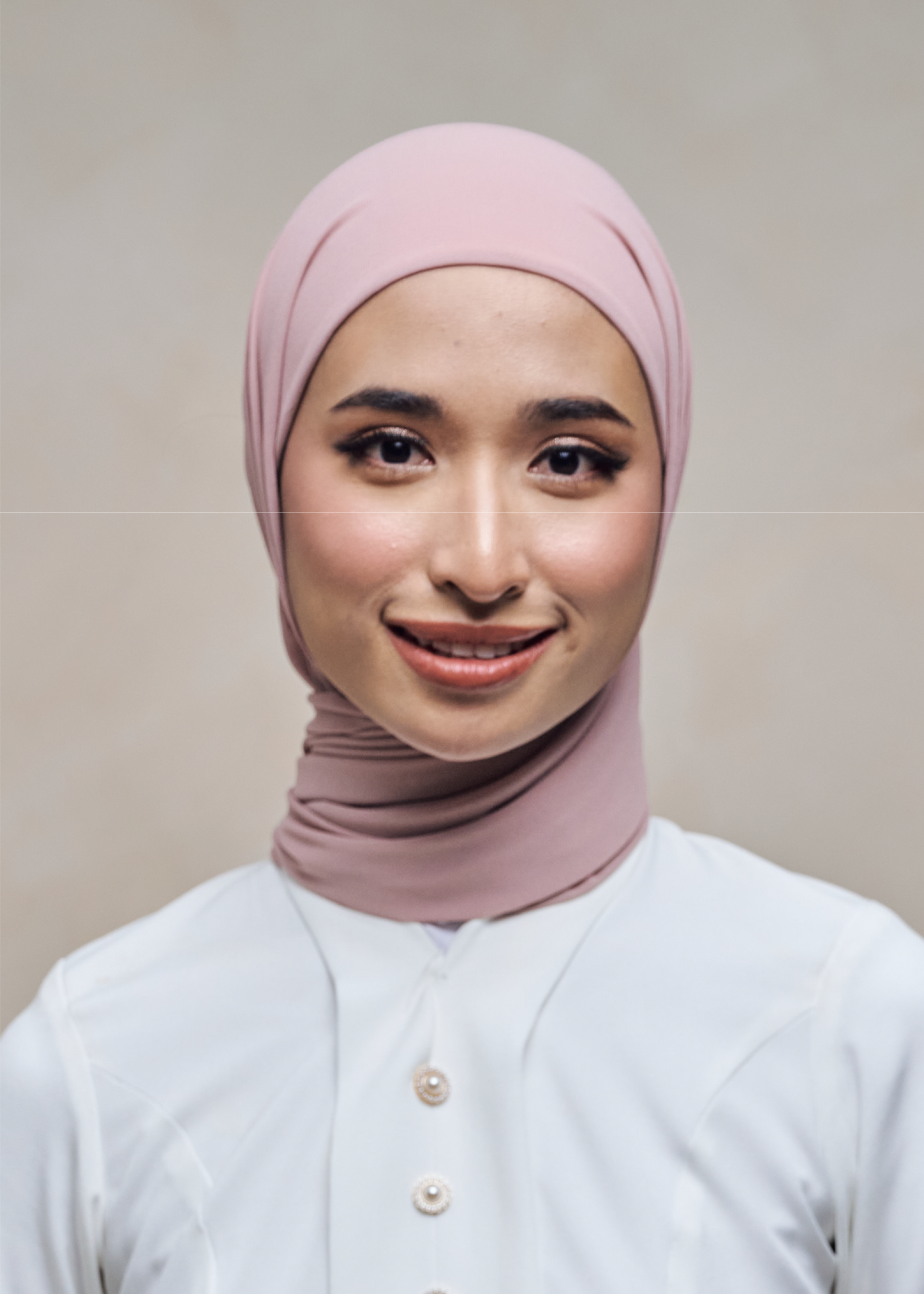 ELZA INSTANT SHAWL - BALLERINA