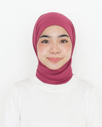 ELZA INSTANT SHAWL - BERRY PLUM