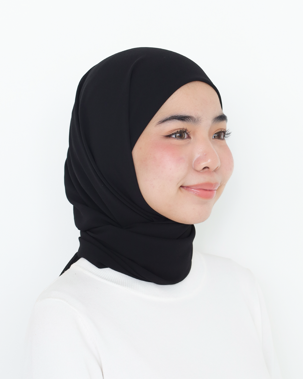ELZA INSTANT SHAWL - BLACK