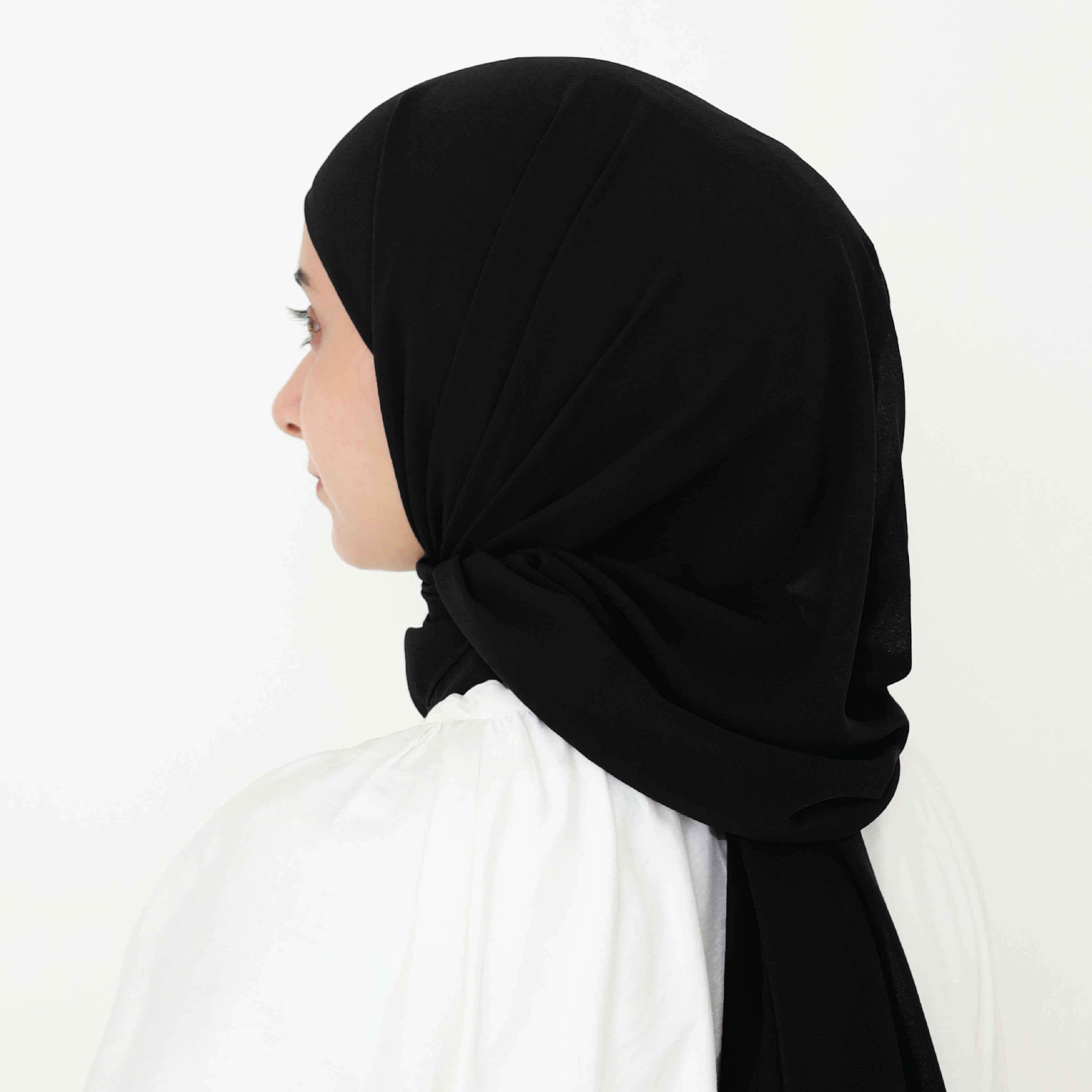 ELZA INSTANT SHAWL - BLACK