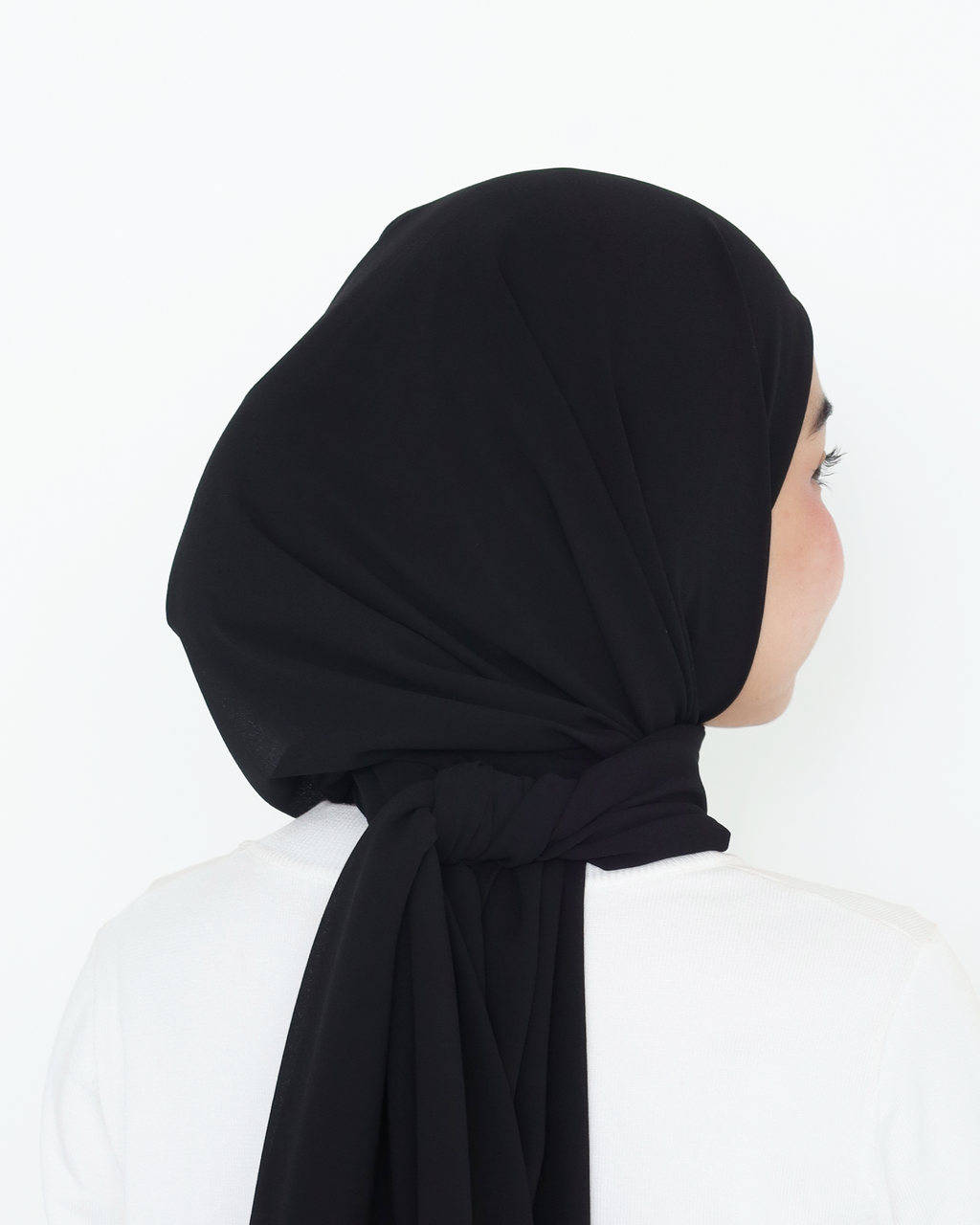 ELZA INSTANT SHAWL - BLACK