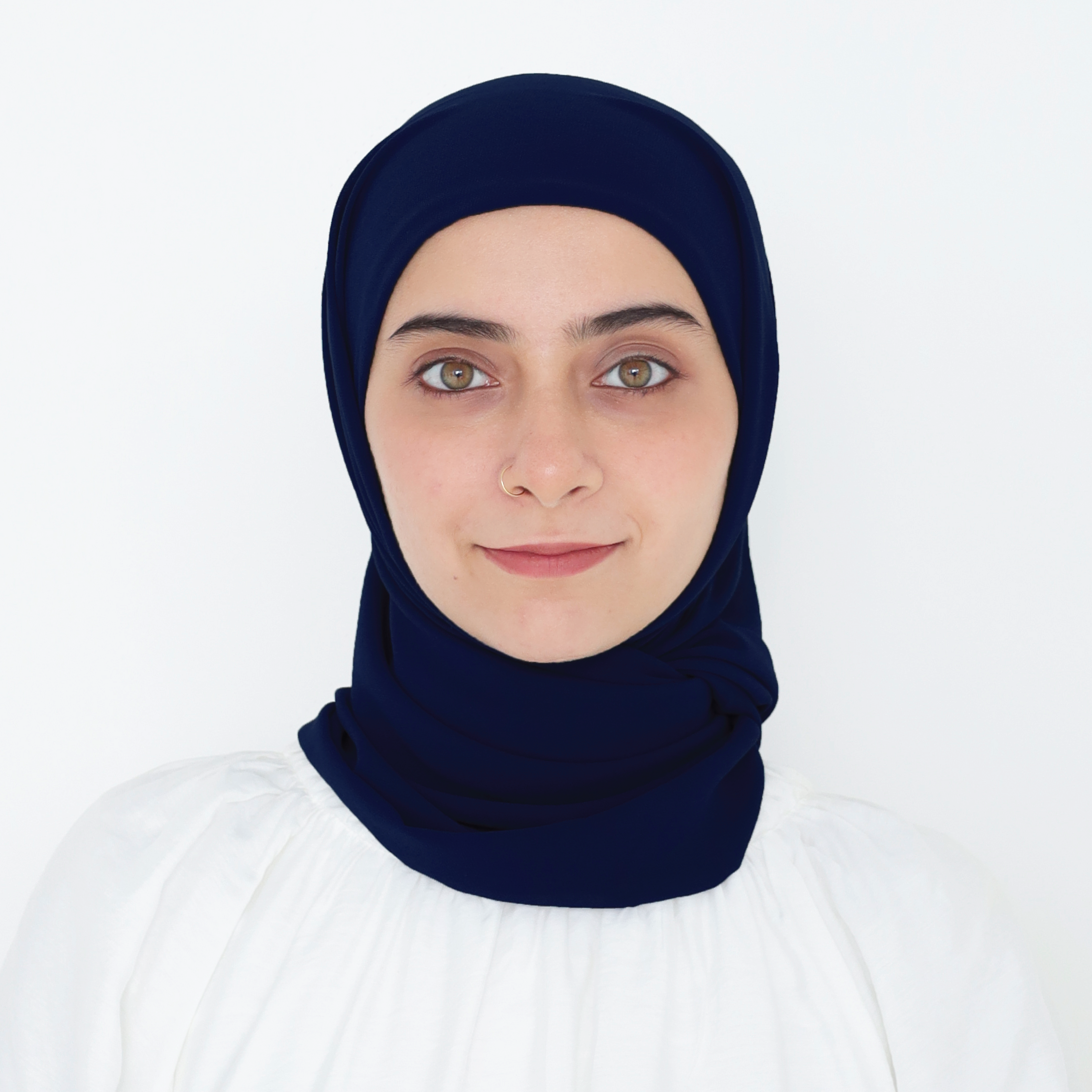 ELZA INSTANT SHAWL - BLUE BLACK