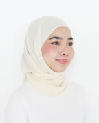 ELZA INSTANT SHAWL - BUTTERMILK