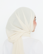 ELZA INSTANT SHAWL - BUTTERMILK