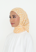 SIENNA INSTANT PRINTED SHAWL - BUTTERNUT