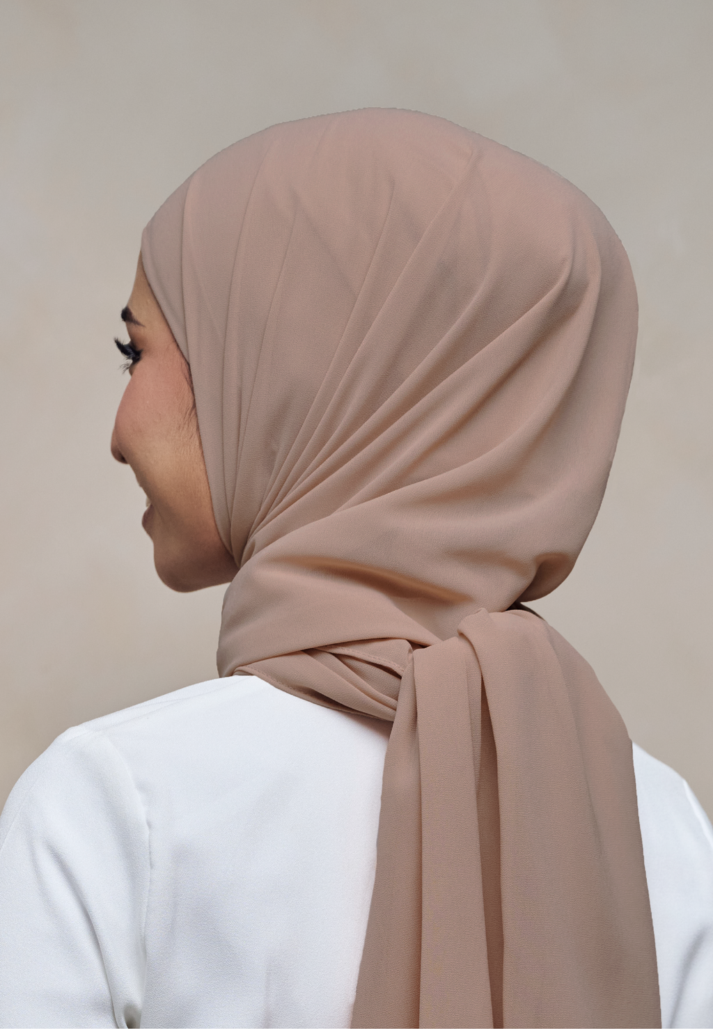ELZA INSTANT SHAWL - CHAMOISEE TAUPE