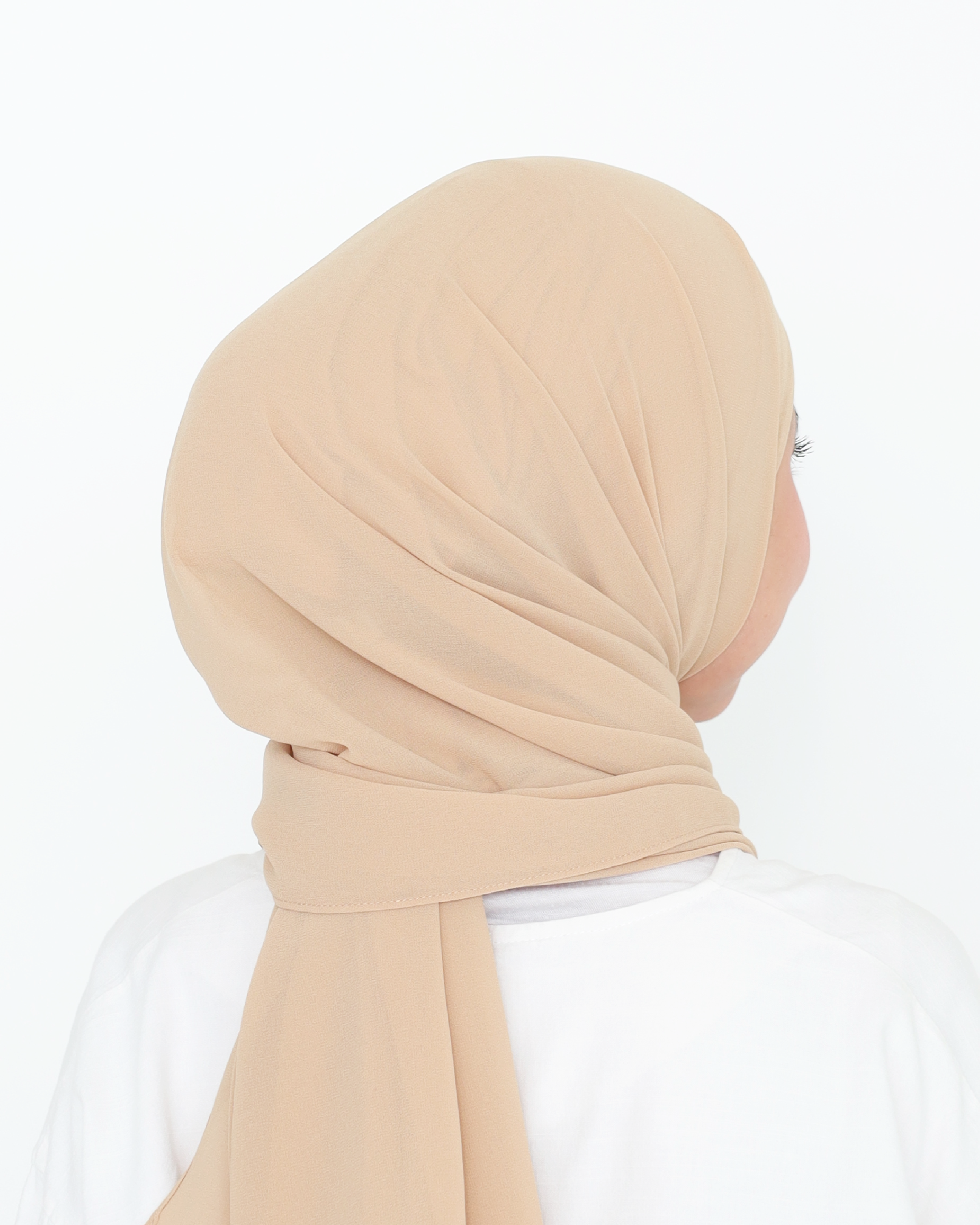 ELZA INSTANT SHAWL - CHESTNUT
