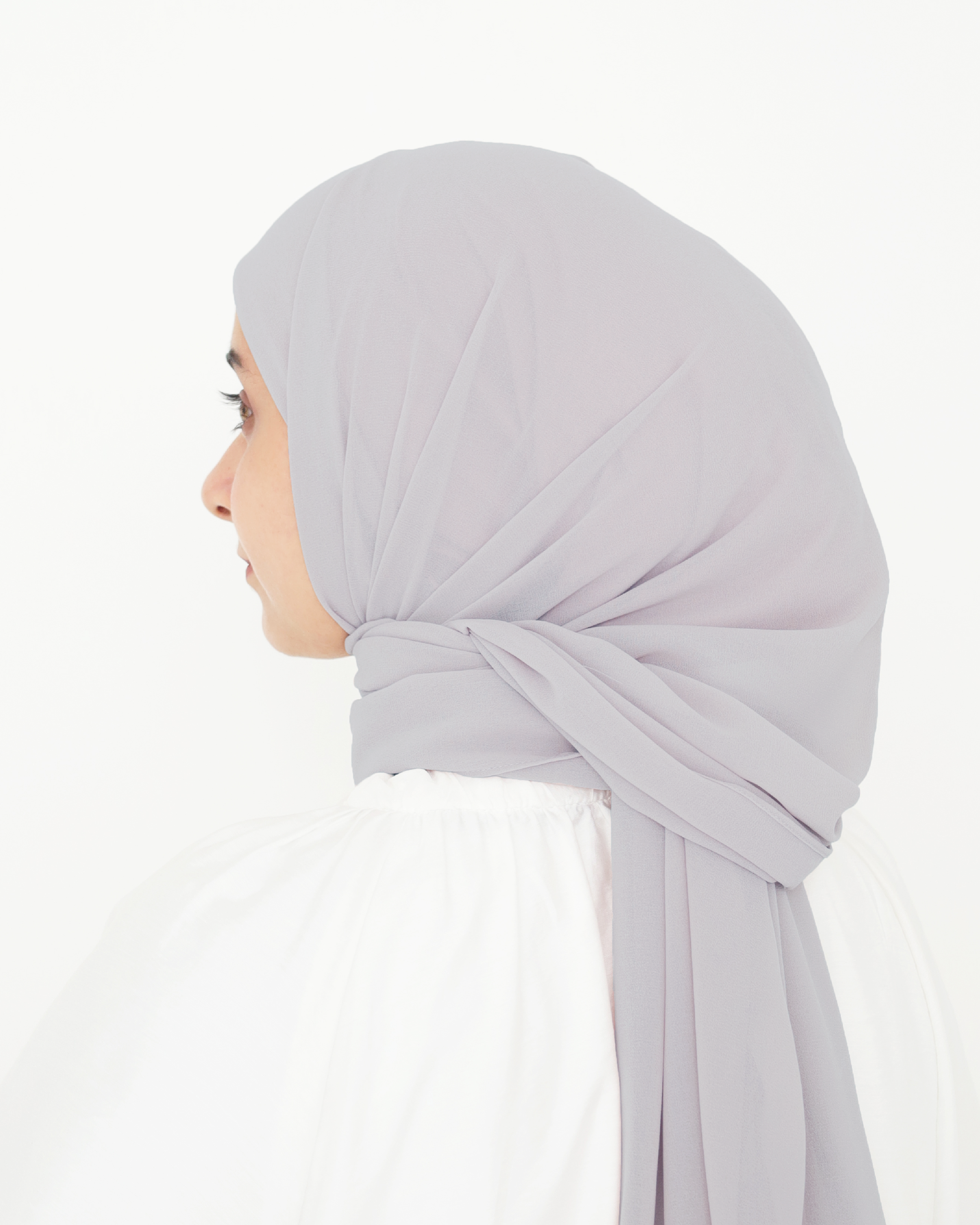 ELZA INSTANT SHAWL - CLOUDY GREY
