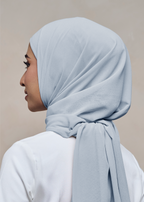 ELZA INSTANT SHAWL - CORNFLOWER