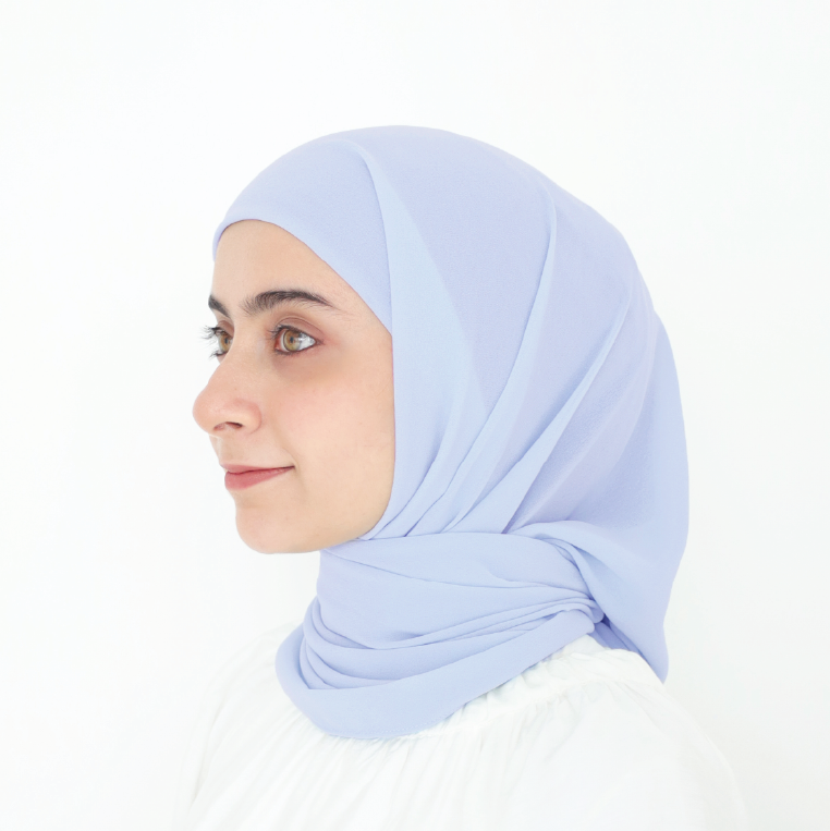 ELZA INSTANT BAWAL - CORNFLOWER BLUE