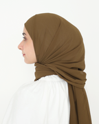 ELZA INSTANT SHAWL - DARK MATCHA