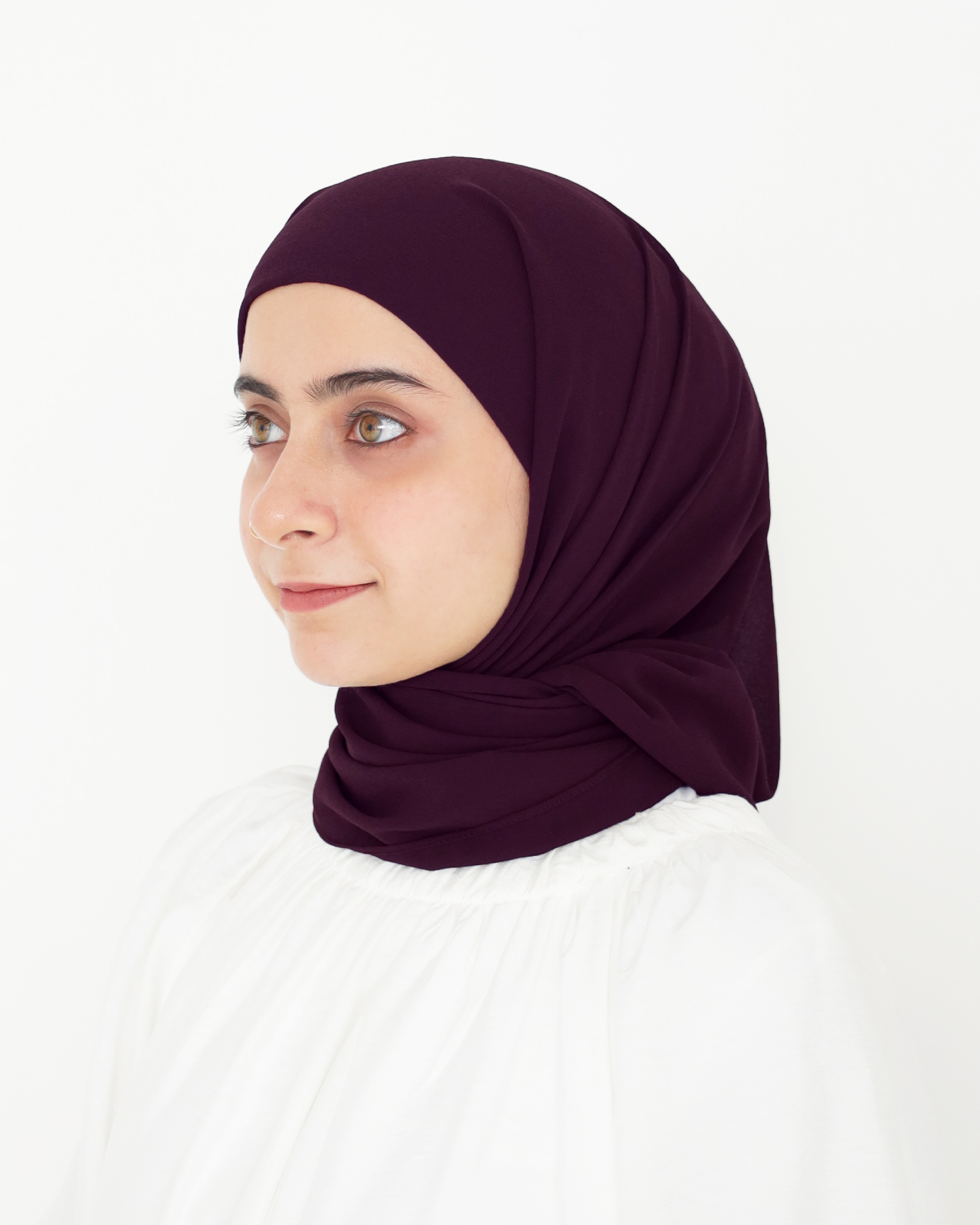 ELZA INSTANT BAWAL - DEEP PLUM