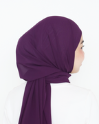 ELZA INSTANT SHAWL - DEEP VIOLET 2.0