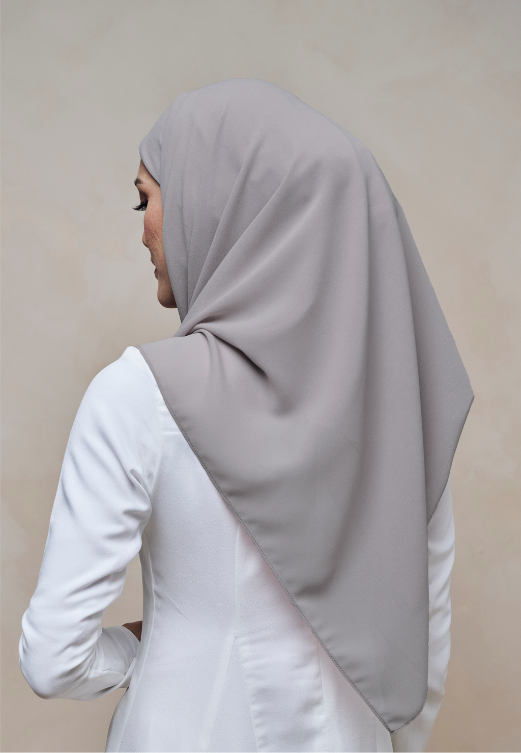 ELZA INSTANT BAWAL - DOVE GREY