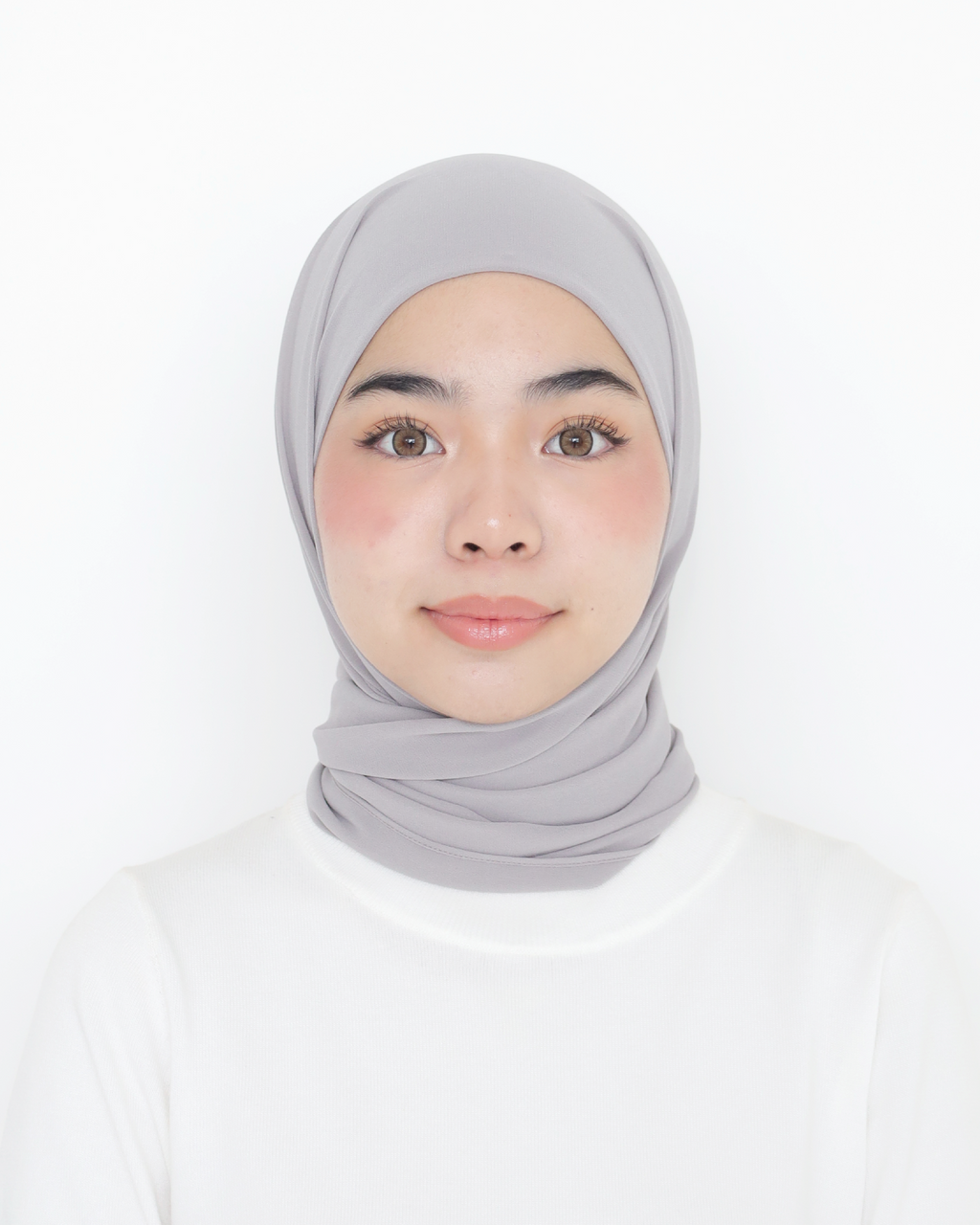 ELZA INSTANT SHAWL - DOVE GREY
