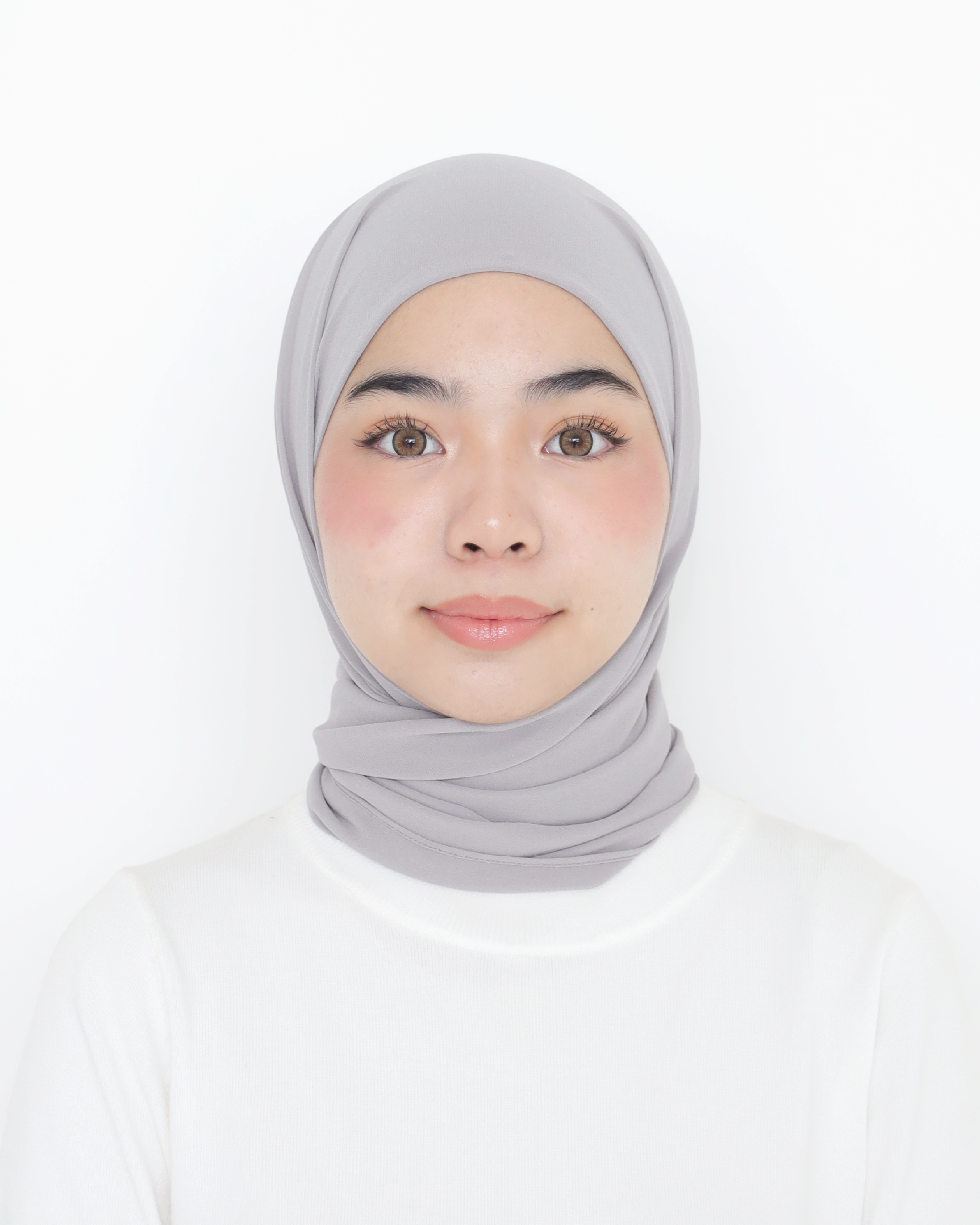 ELZA INSTANT SHAWL - DOVE GREY