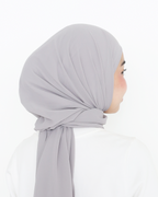 ELZA INSTANT SHAWL - DOVE GREY
