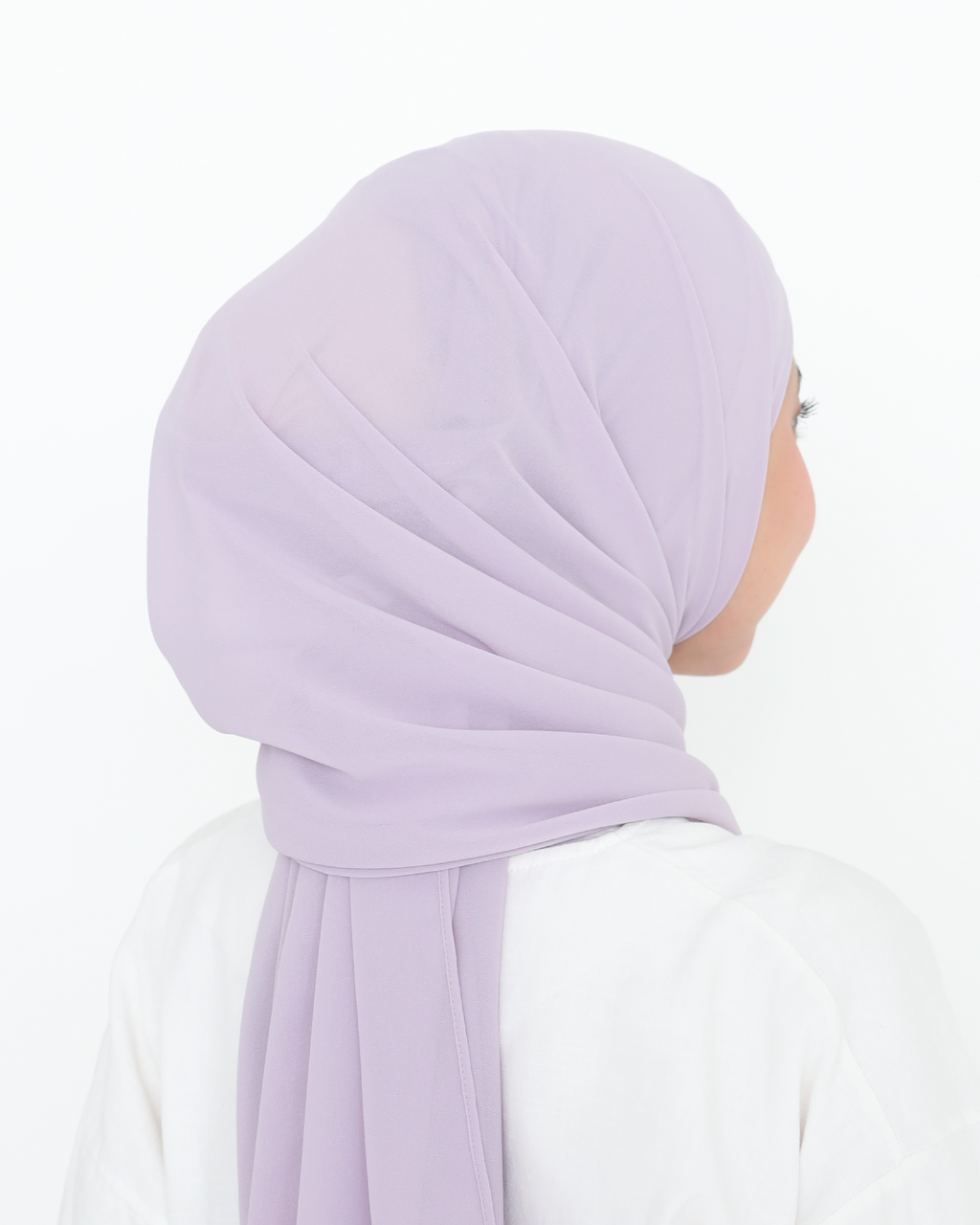 ELZA INSTANT SHAWL - DAY LILAC