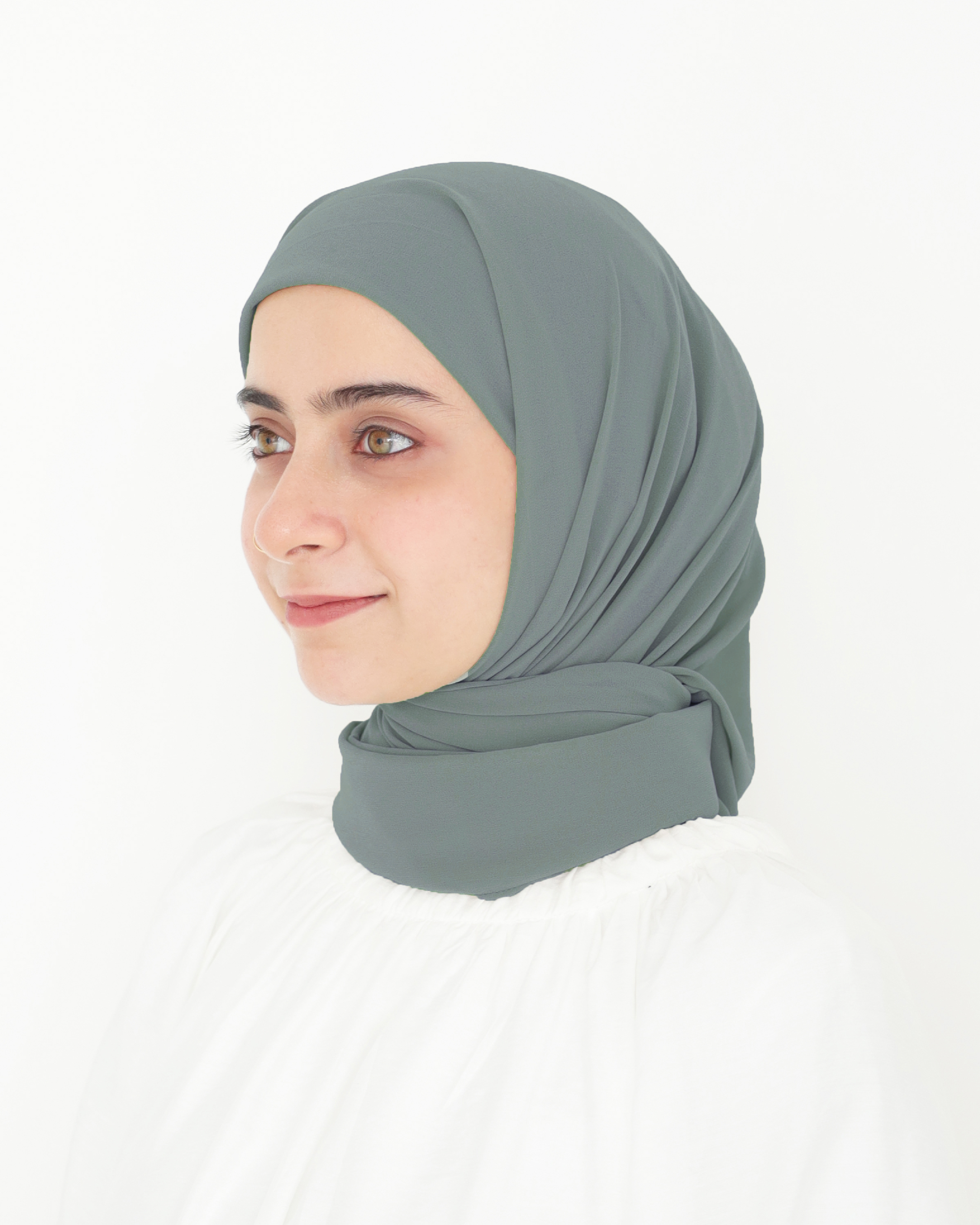 ELZA INSTANT BAWAL - DUSTY TEAL