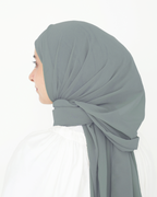 ELZA INSTANT SHAWL - DUSTY TEAL