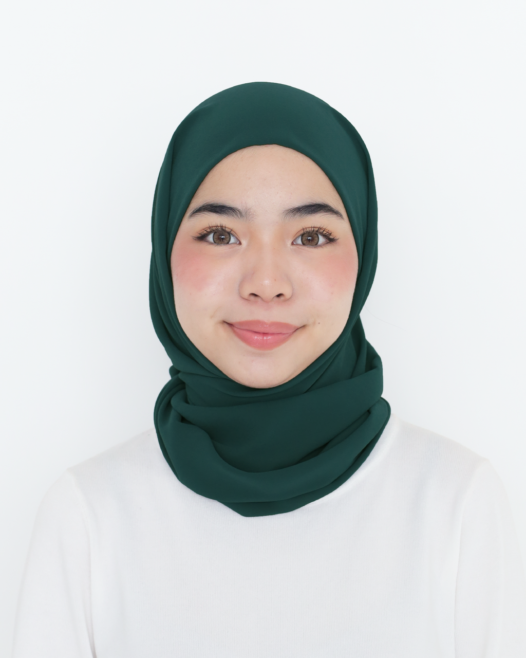 ELZA INSTANT SHAWL - EMERALD GREEN