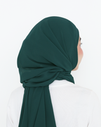 ELZA INSTANT SHAWL - EMERALD GREEN