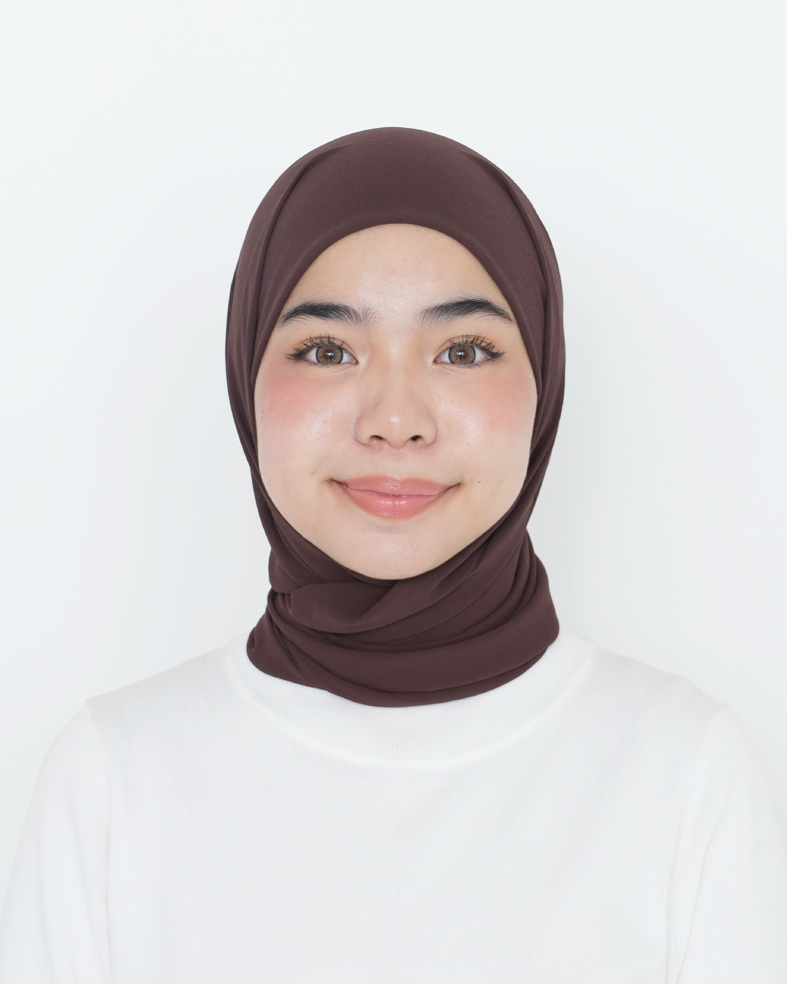 ELZA INSTANT SHAWL - ESPRESSO BROWN
