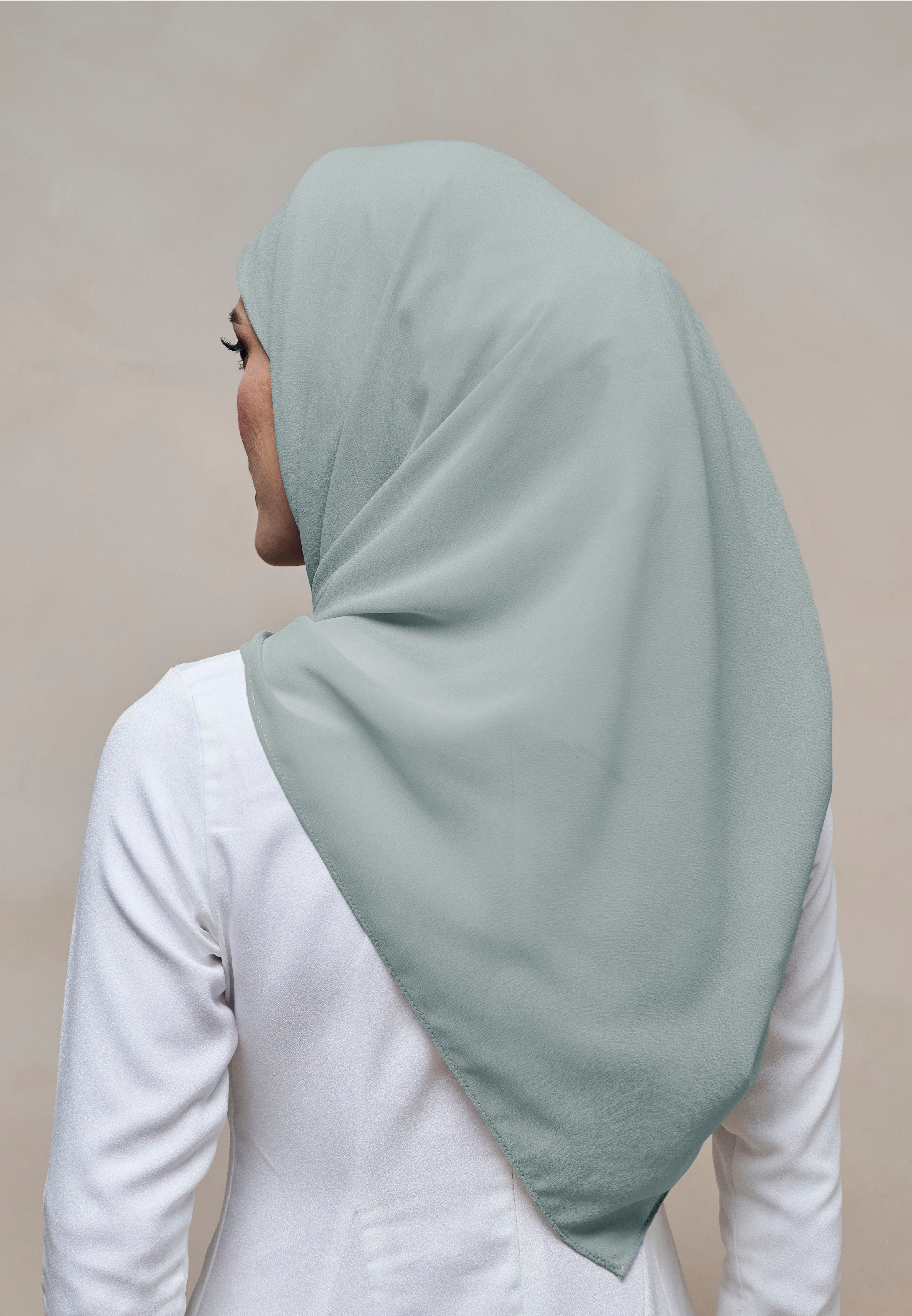 ELZA INSTANT BAWAL - GREENISH GREY