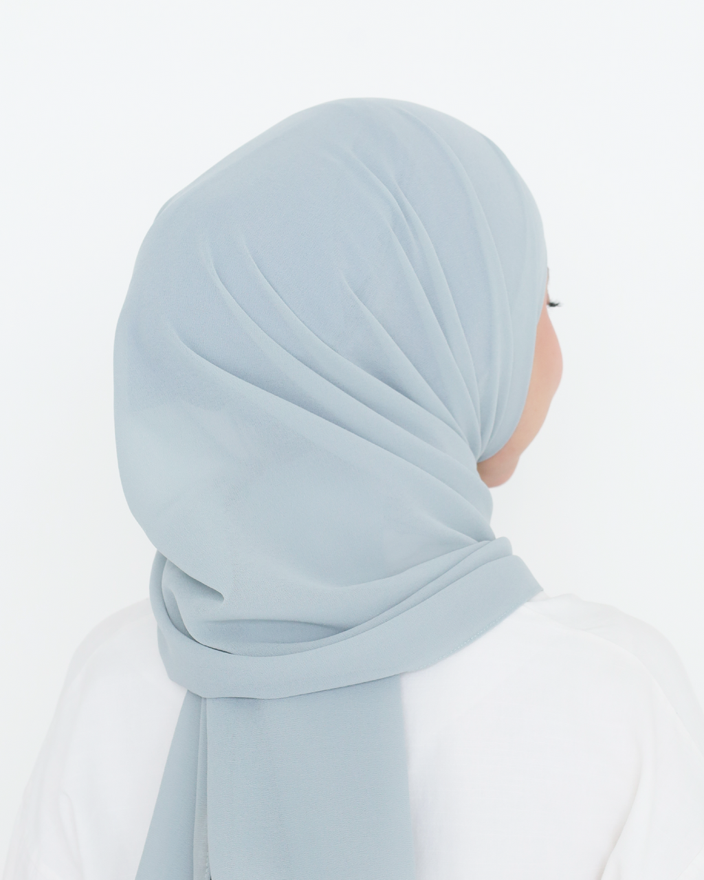 ELZA INSTANT SHAWL - GREENISH GREY