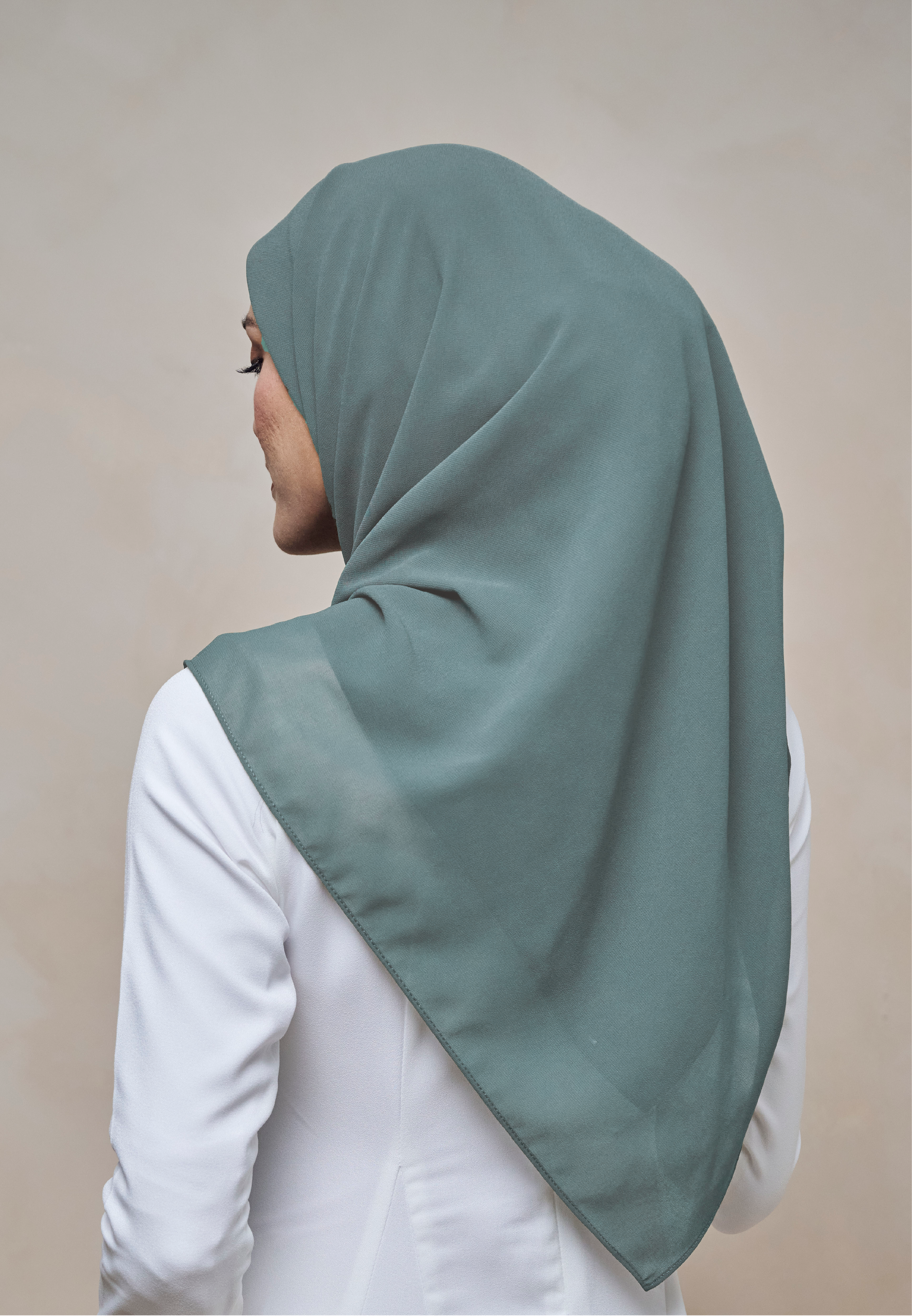 ELZA INSTANT BAWAL - GREYNISH BLUE