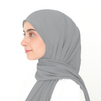 ORKED INSTANT SHAWL PLAIN - HARD GREY