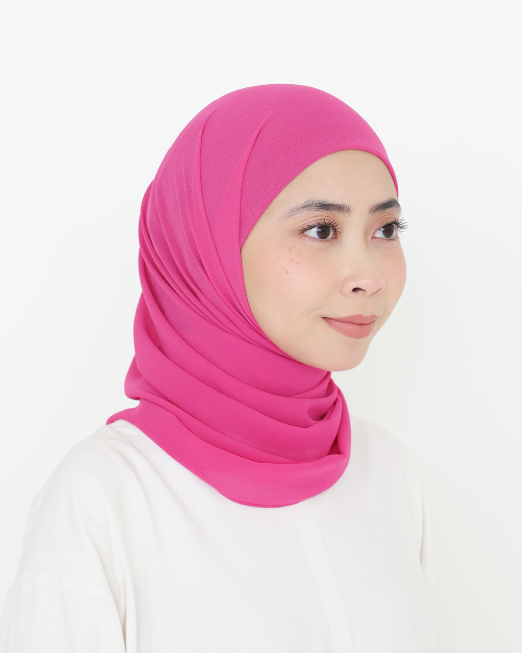 ELZA INSTANT BAWAL - HOT PINK