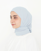 ELZA INSTANT SHAWL - ICE BLUE