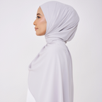 JASMINE HALF MOON INSTANT SHAWL - ICE SILVER