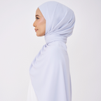 JASMINE HALF MOON INSTANT SHAWL - SAND BLUE