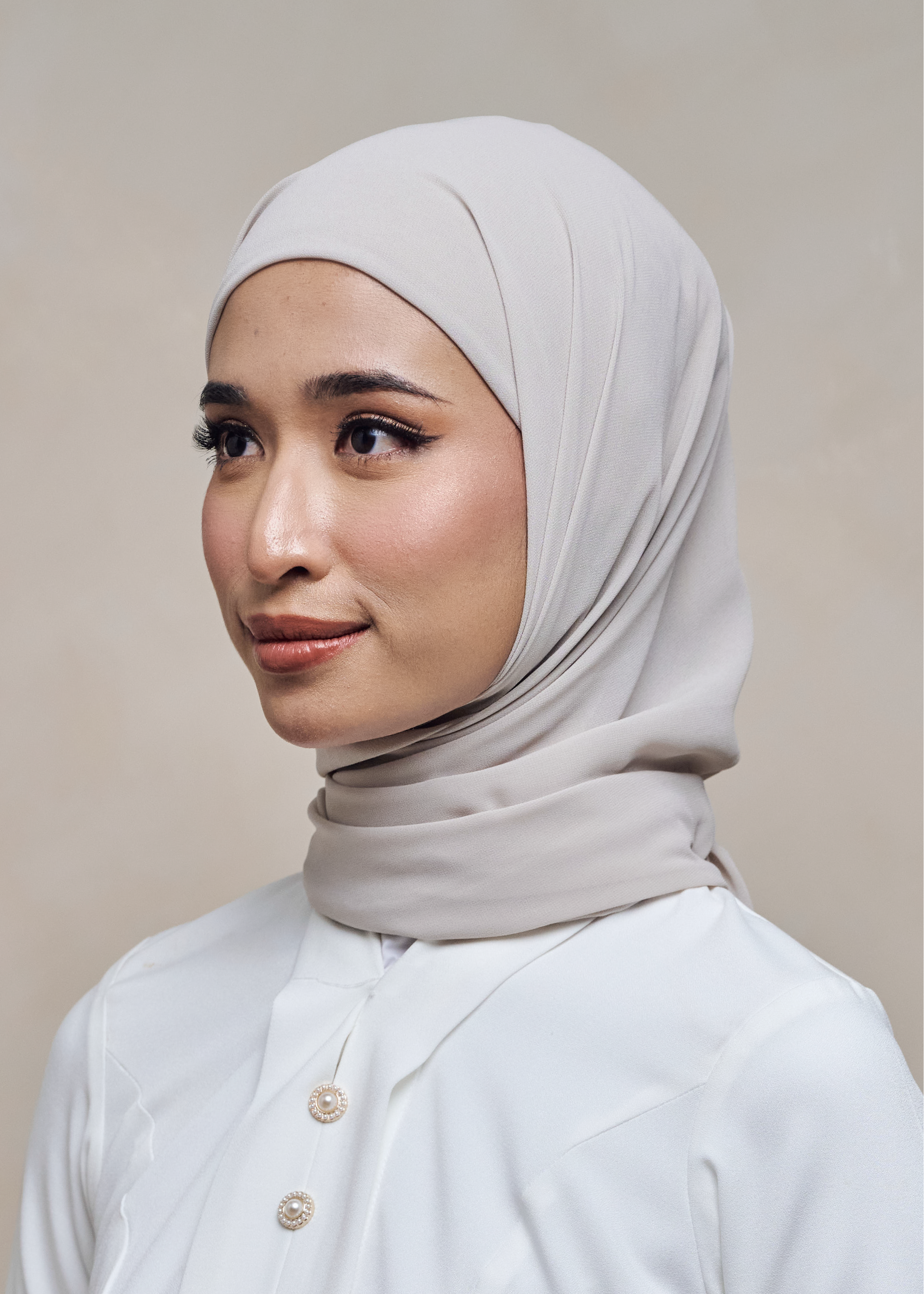 ELZA INSTANT SHAWL - LAUREL GREEN