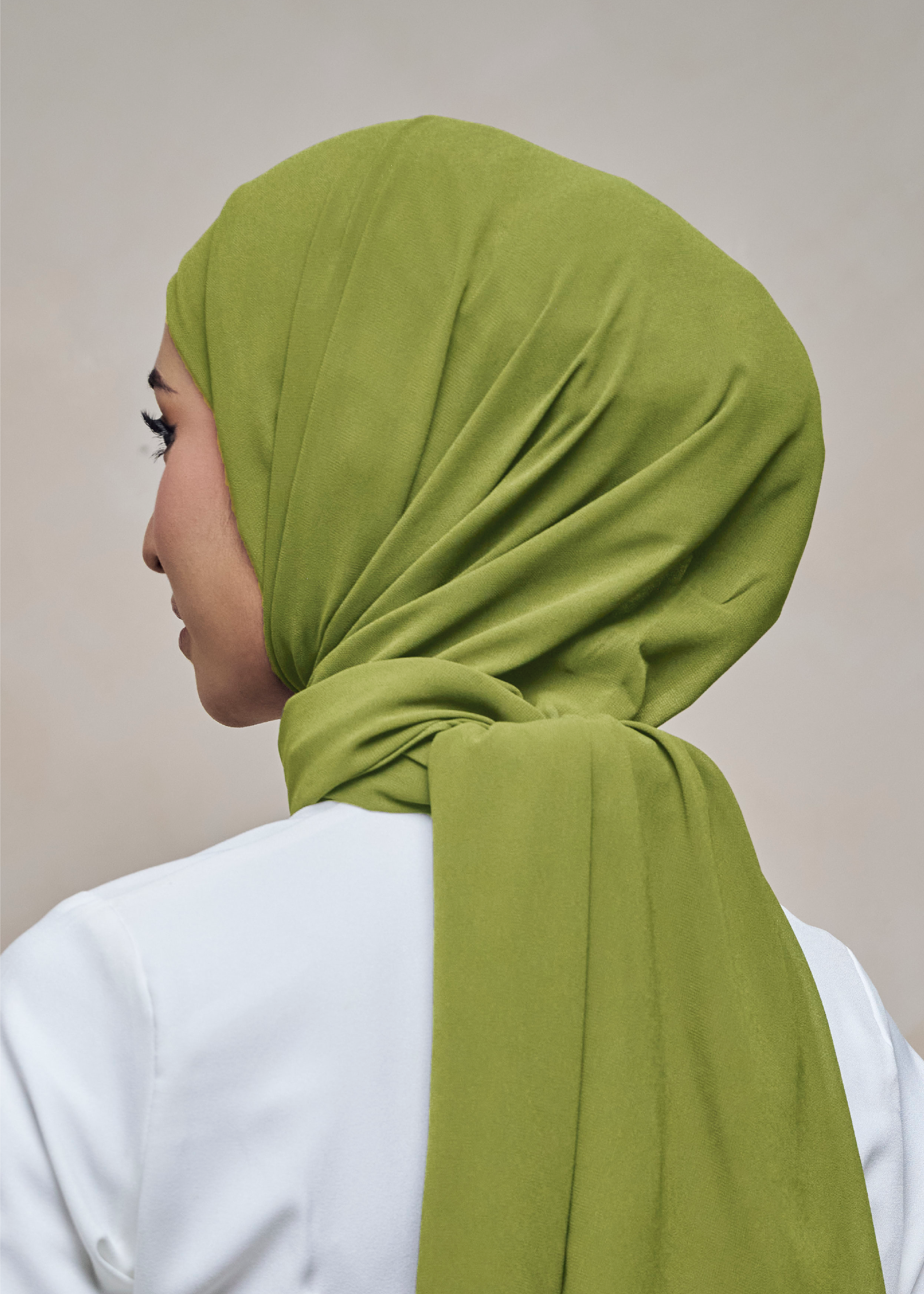 ELZA INSTANT SHAWL - LEMONGRASS