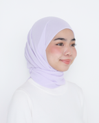ELZA INSTANT SHAWL - LILAC