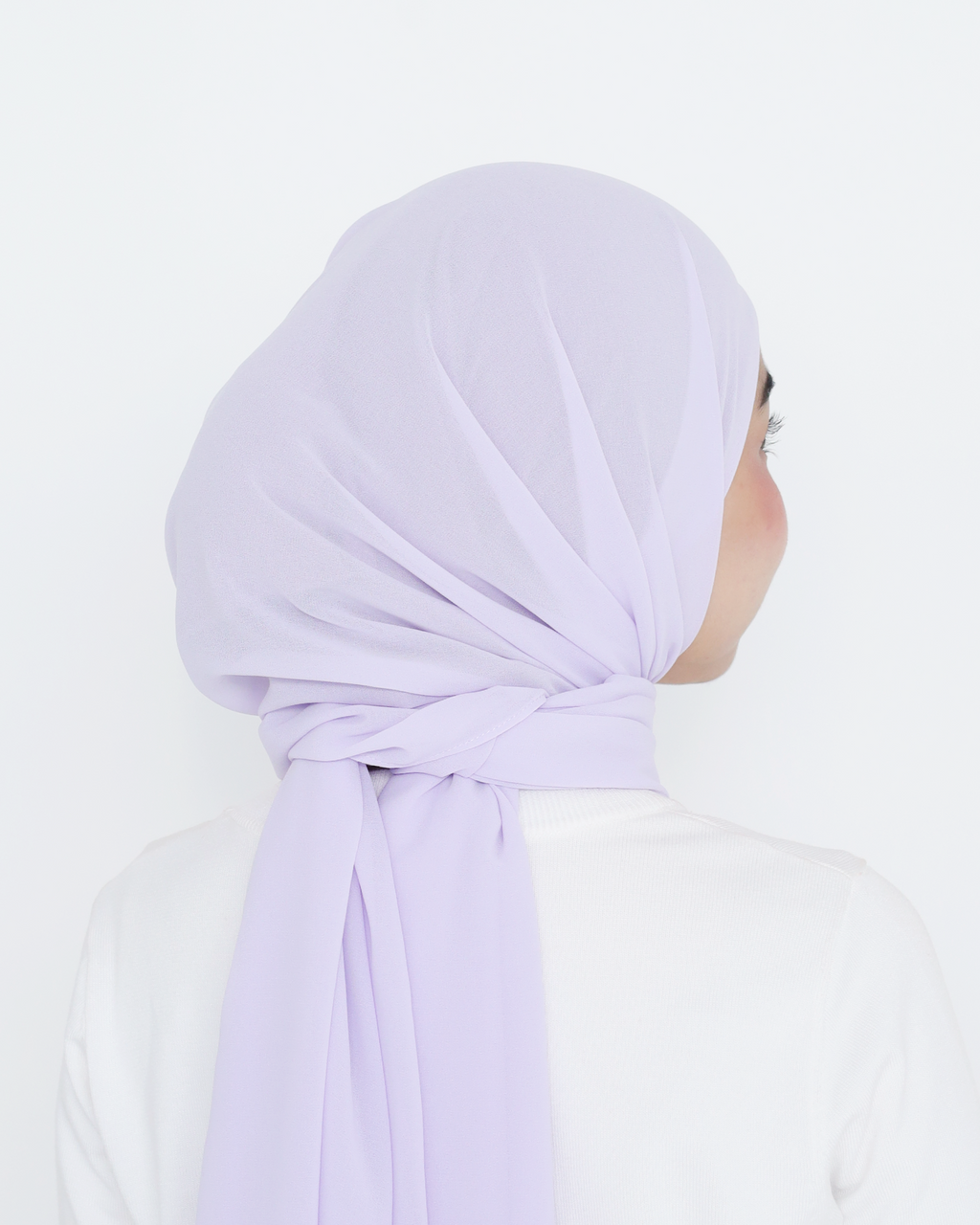 ELZA INSTANT SHAWL - LILAC