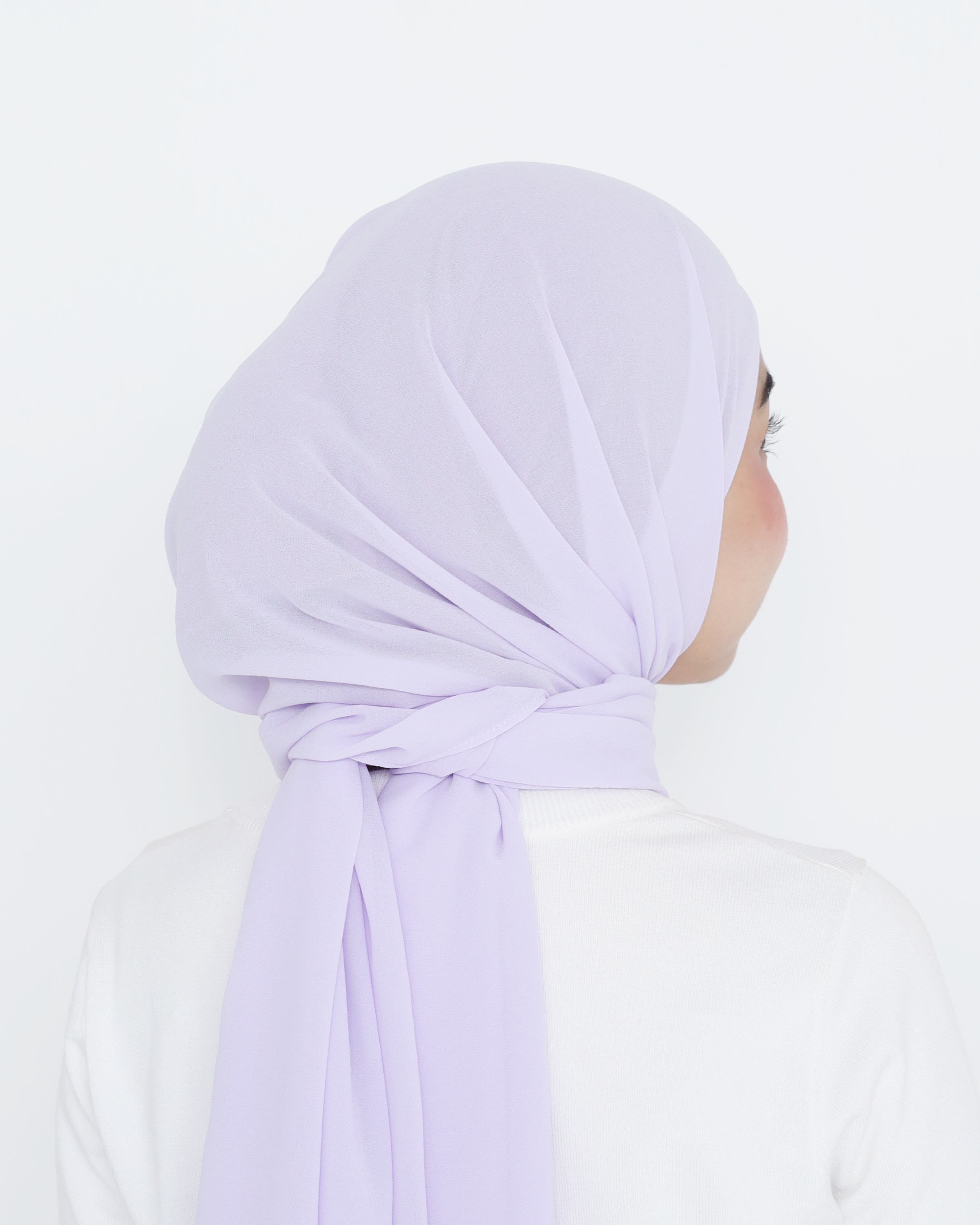 ELZA INSTANT SHAWL - LILAC