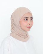 ELZA INSTANT BAWAL - LINEN BROWN