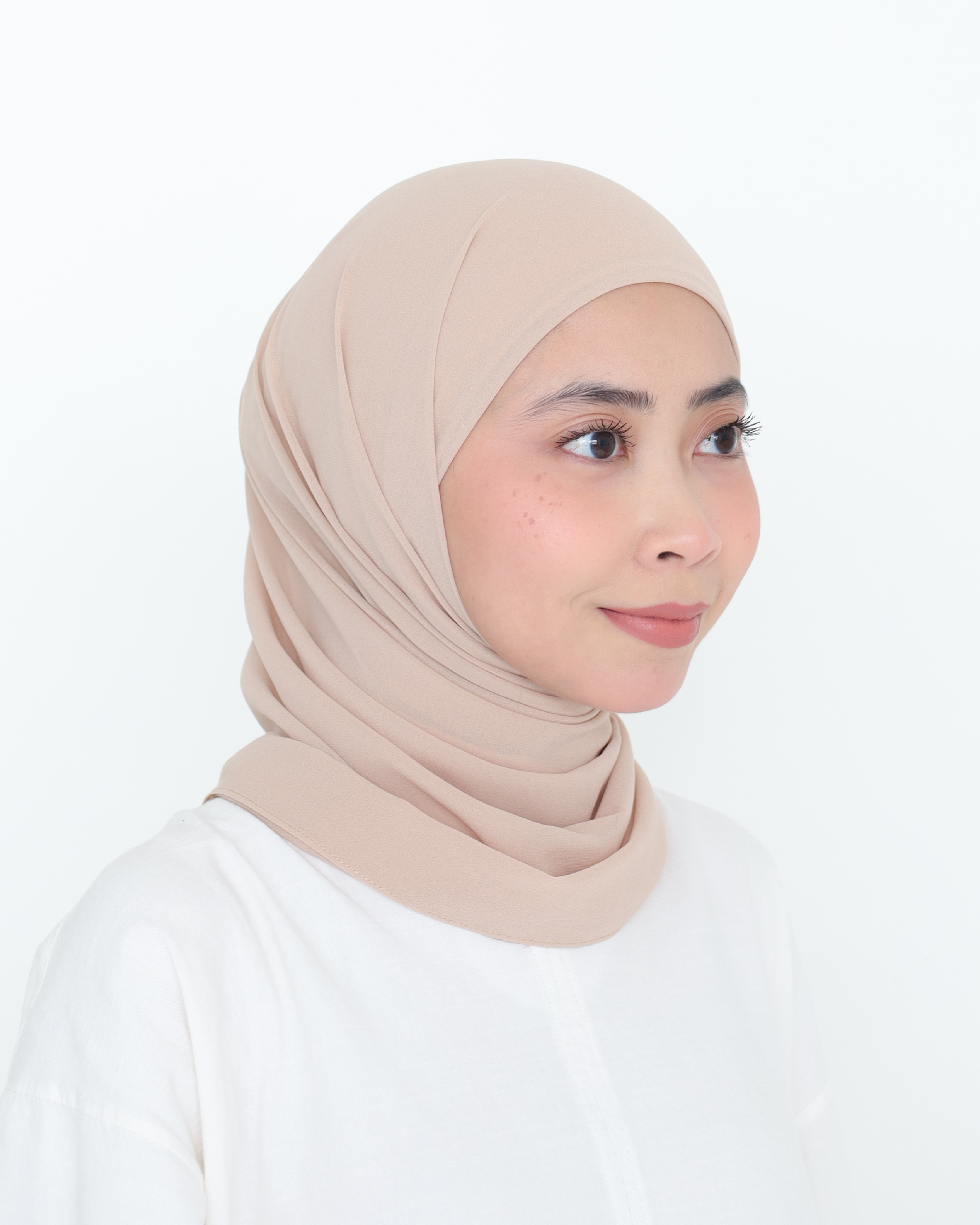ELZA INSTANT BAWAL - LINEN BROWN