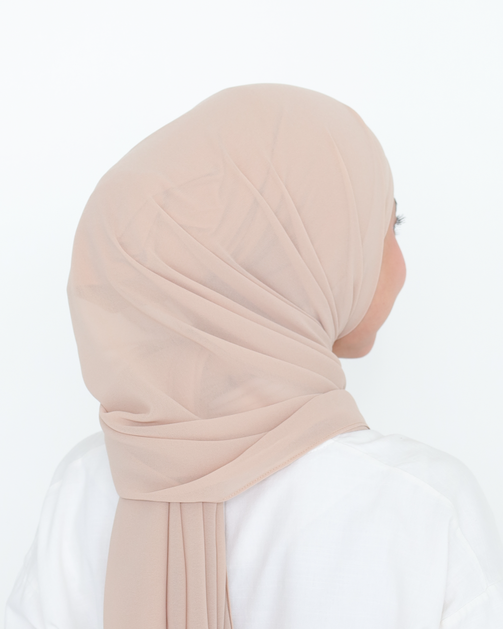 ELZA INSTANT SHAWL - LINEN BROWN