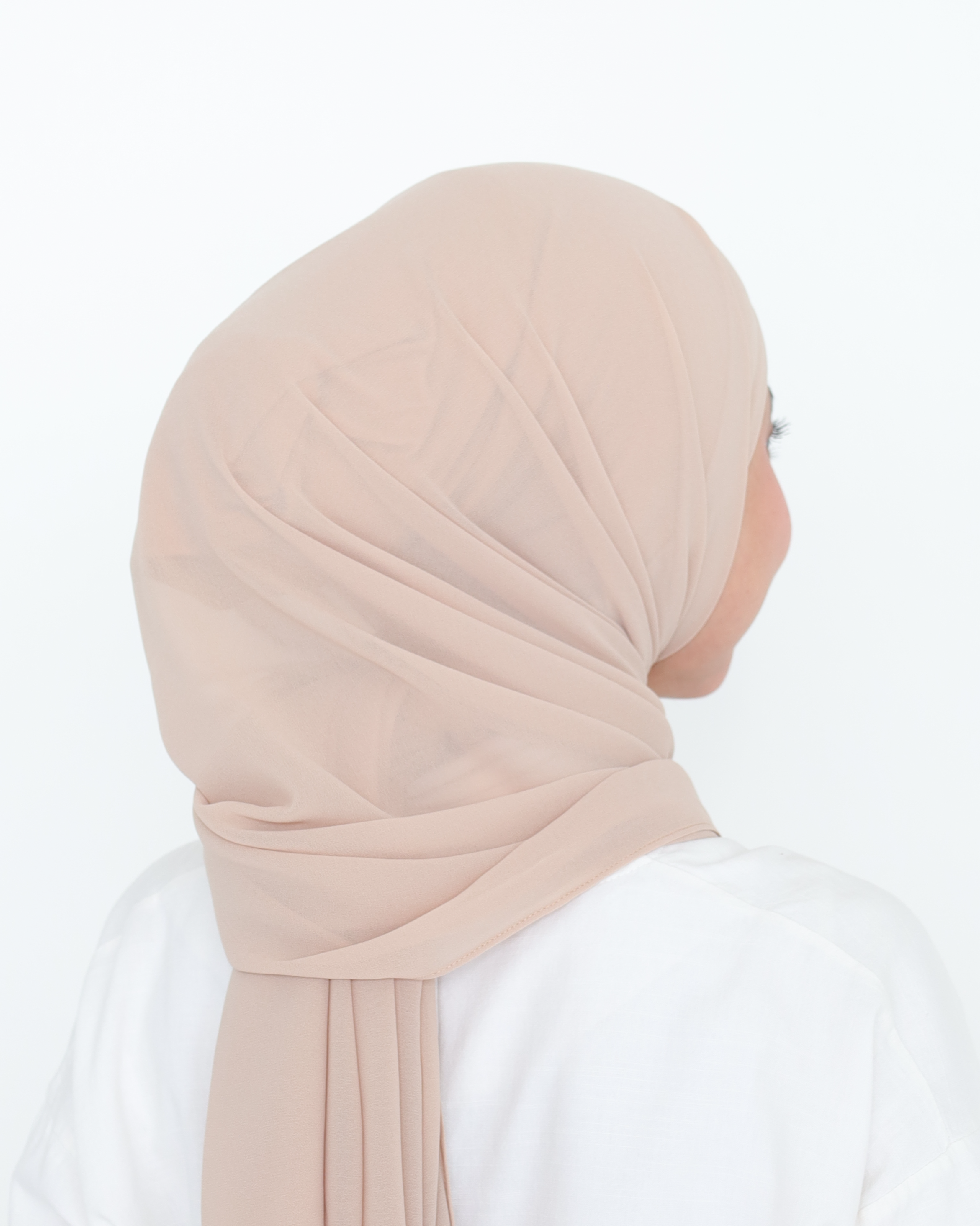 ELZA INSTANT SHAWL - LINEN BROWN